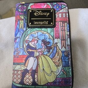 Disney Loungefly Beauty and the Beast Wallet